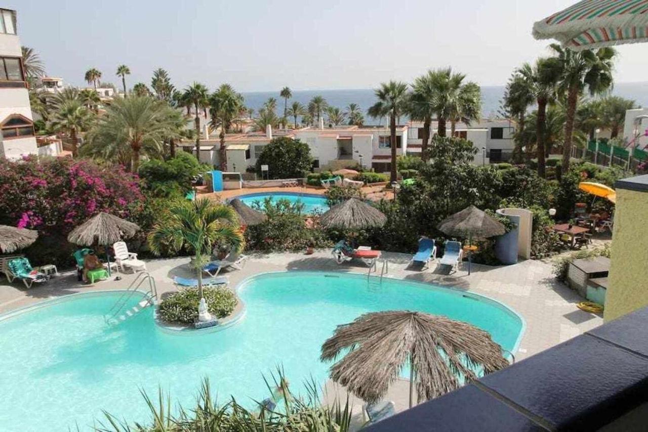 Apartamento Con Piscina Climatizada Y Vista Al Mar San Bartolomé Esterno foto