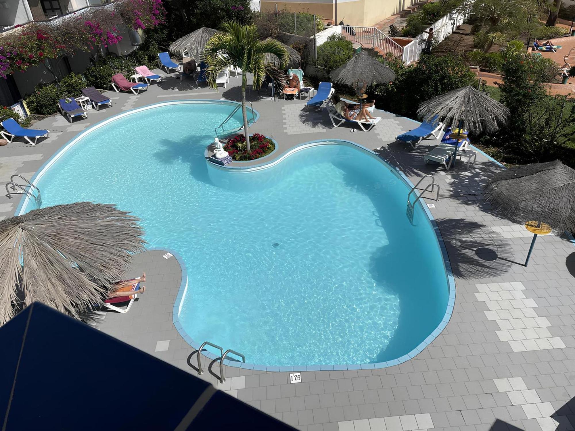 Apartamento Con Piscina Climatizada Y Vista Al Mar San Bartolomé Esterno foto